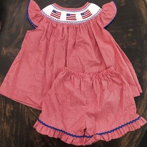 Smocked American Flag set 🇺🇸